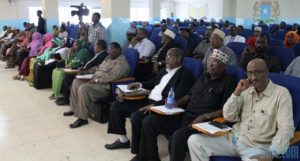 Members of Somali parliament 
