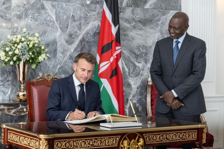 KENYA: Ruto and Macron Ink $11 Billion Green Deal as Kenya Positions for Global Carbon Leadership